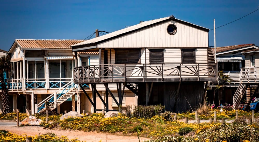 Présentatation maison sur pilotis Gruissan plage